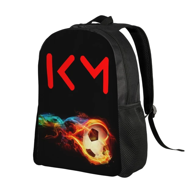 KM Mbappe Football Soccer Backpack for Women Men Waterproof College School  Bag Printing Bookbags - AliExpress