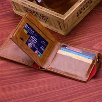Men's Wallets with 100 US Dollar Pattern Hasp Male Leather Wallet with Zipper Card Holder Coin Pocket Purse cartera hombre 6
