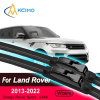For Land Rover Range Rover Sport L494 2013-2022 2Pcs Frameless Silent Wiper Blades All-Season Rubber Auto Accessories 1