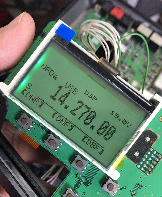 Yaesu Ft897 Ft997d Lcd Display Peça de Substituição Issue Zebra Stripes Problema por Favor Verifique os Detalhes do Produto Antes de Comprar - Imagem 3