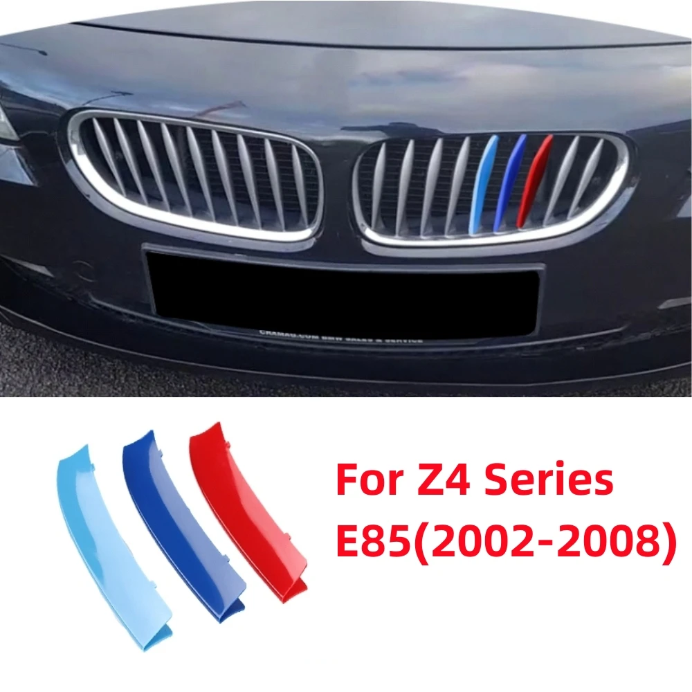 Kaufe 3 stücke ABS Auto Abdeckungen Für BMW Z4 2002- Roadster E89 E85 G29  Auto Racing Grille Streifen Trim clip Leistung Power M