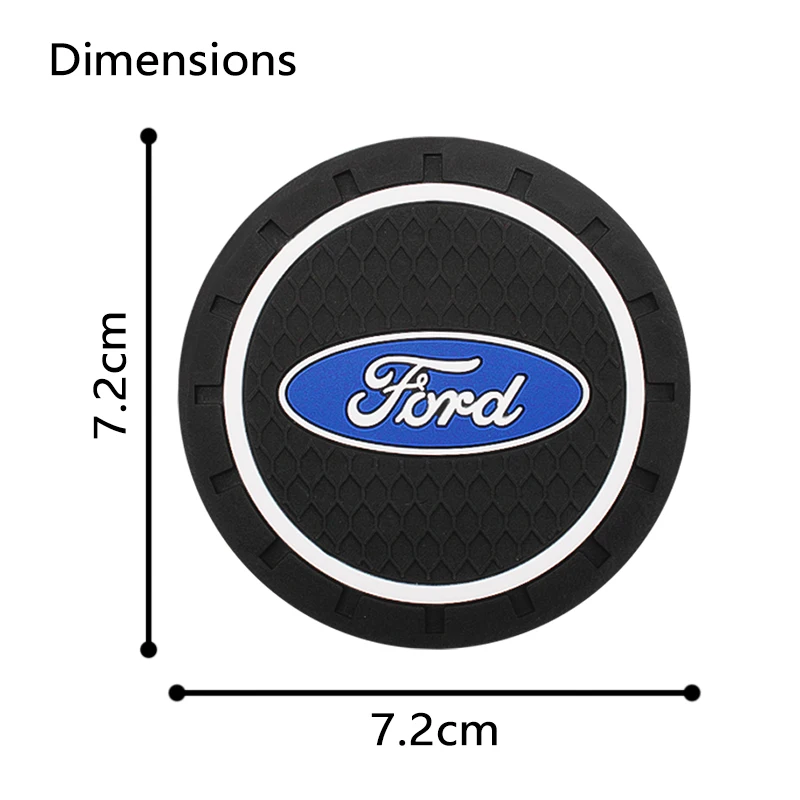 Non-Slip Car Water Cup Coasters - Premium Interior Accessory