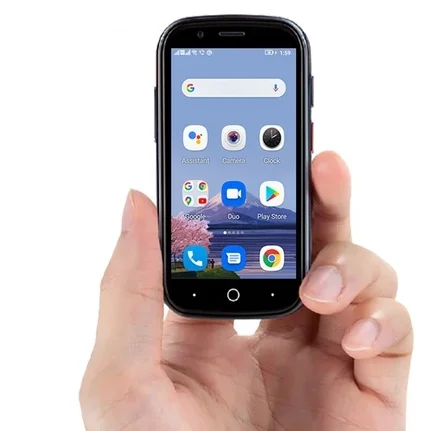 Unihertz Atom L 6Gb + 128Gb, Smartphone 4 "Sbloccato Robusto Android 10 Ricarica Rapida 48 Mp Fotocamera 4300Mah Impronta Digitale Dual Sim Nfc