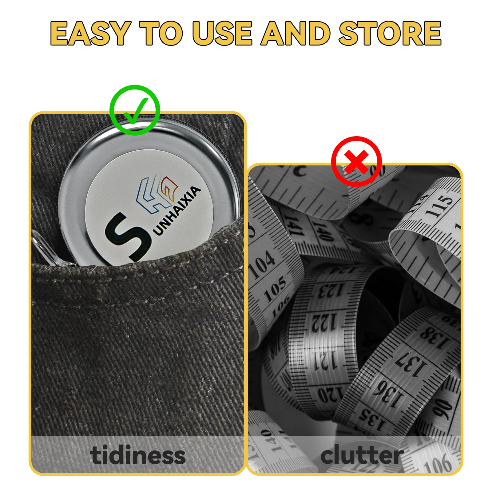 Stainless Steel Tape Measure Length and Diameter of Objects in Centimeters and Inches With Two Types tape measure measuring tape