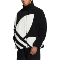Adidas Originals Veste de sport chaude en fausse peau de mouton pour hommes et femmes HR3486 5