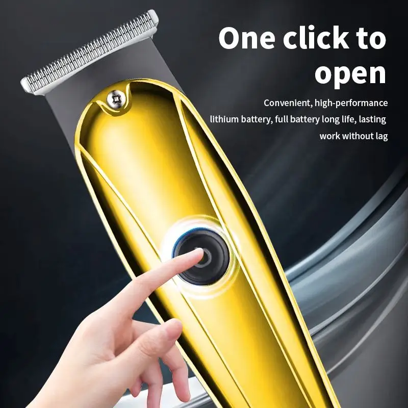 WAIKIL professional men's electric hair clipper multifunctional shaver USB rechargeable cordless electric clipper Hair trimmer 3