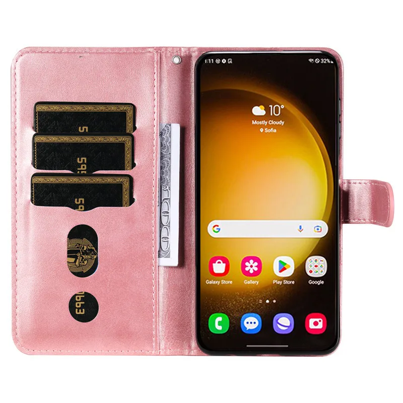 Flip Magnetic Leather Case on For Samsung Galaxy A13 LTE A23 4G A33 A53 A73 5G SM-A137 Zipper Card Slot Wallet Phone Bag Cover leather wallet case leather case phone case leather phone case