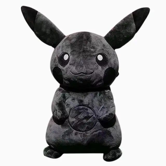 30cm Pokemon X Fragment Anime Character Dark Pikachu Doll Kawaii