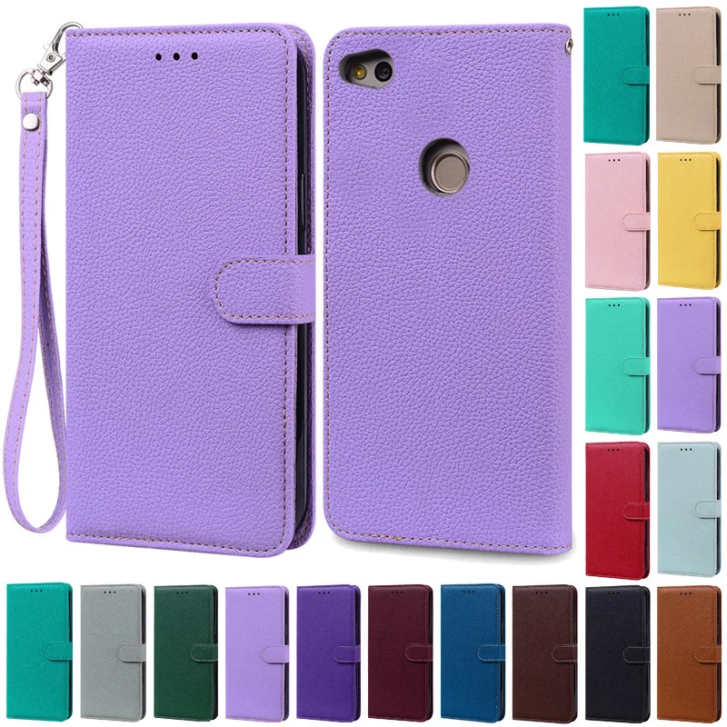 Elegant Flip Wallet Case for Huawei P8 Lite 2017 - Premium Protective Cover