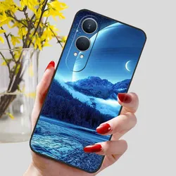 Floral Silicone Soft TPU Phone Case - Shockproof Protector Bumper Cover for OnePlus Nord CE4 Lite 5G (R20.CH.635)
