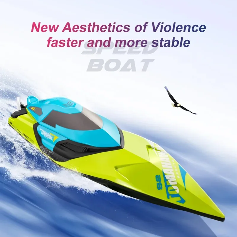 S2 RC Speedboat Boat High-Power Professional Remote Control High Speed Racing Speedboat For Boys Gifts Toys remote control boat