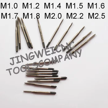 Mini Maschiatura per Macchina HSS M1 M1.2 M1.4 M1.5 M1.6 M1.8 M2.0 M2.2 M2.4 M2.5 per Filettature