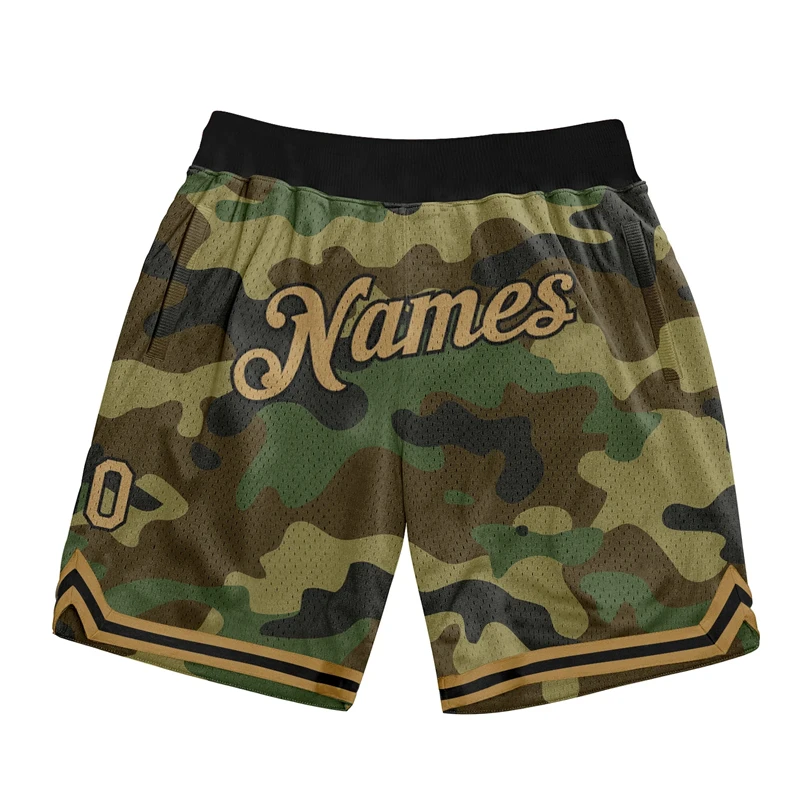 New Summer Camouflage Casual Sports Mesh Short Classic