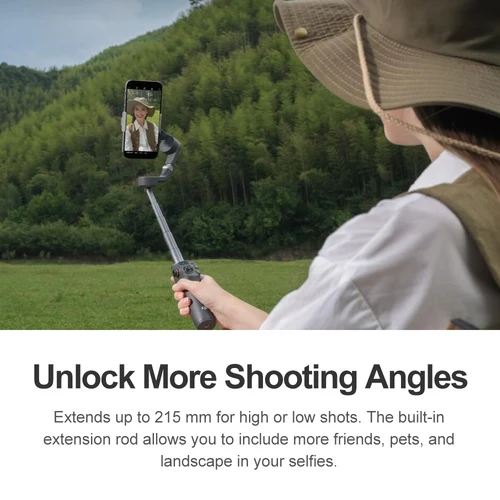 DJI OM 6 Osmo 모바일 6 OM6 3 축 핸드헬드 짐벌 스태빌라이저, 휴대폰 삼각대 카메라 짐벌 스태빌라이저, 셀카봉 연장 로드 3