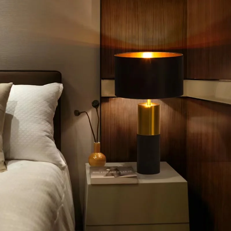 

led e27 Nordic Iron Fabric Cement LED Lamp.LED Light. Table Lamp.Desk Lamp.LED Desk Lamp For Bedroom Foyer