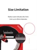 DSPIAE assembly model DIY tool accessories MT-C infinitely adjustable circular cutter compass cutter high-end version 4