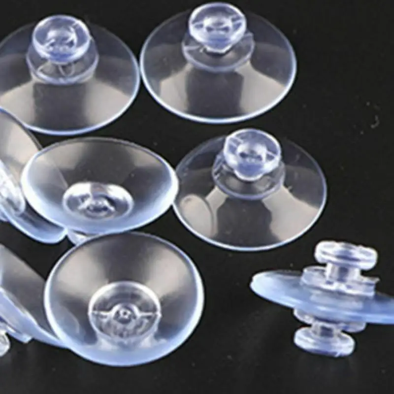Aquarium Suction Cup Air Tube Holder 10-50 Pcs for Fish Tank Pump Oxygen Air Tube Fixing Clip 4/5mm Accessories aquarium accessories aquarium suction cup aquarium clip holders aquarium hose holder rubber suction cup holders aquarium clip holder