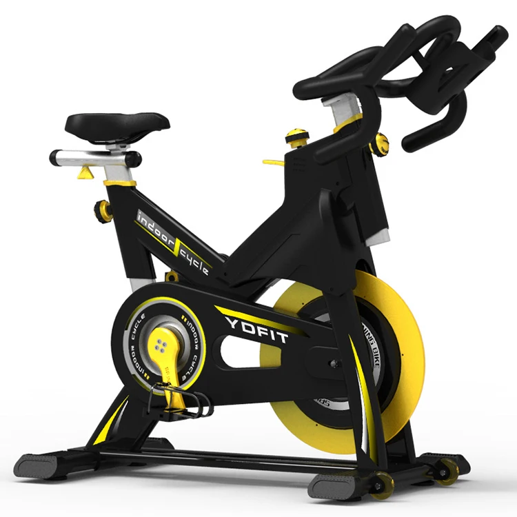 

Commercial Gym Bicycle Home Fitness Reluctance Bicycle Magnetron Resistance 20kg Flywheel Spinning Bike No Sound with Sensors