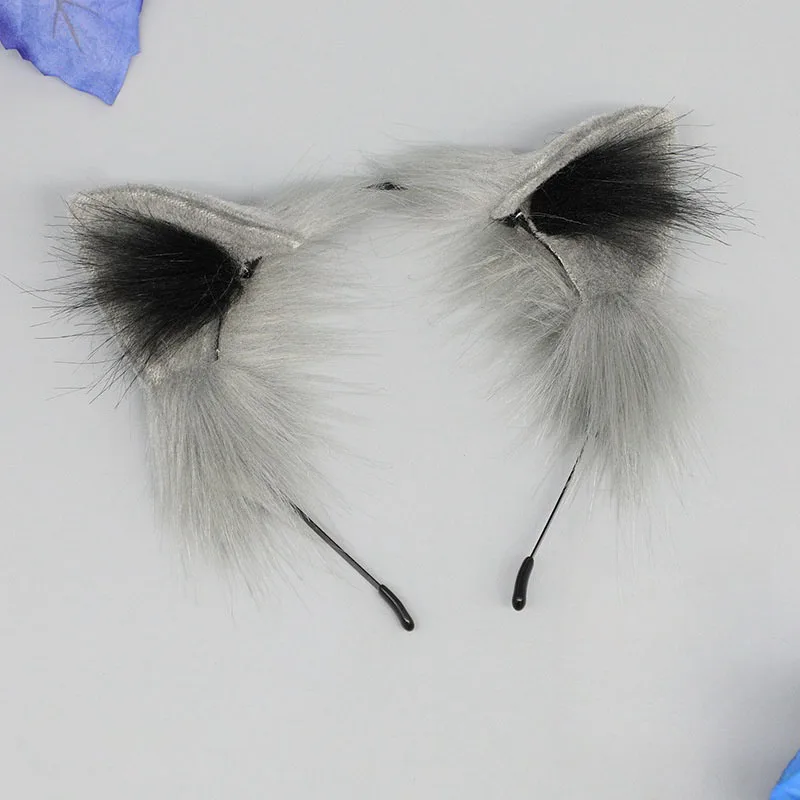 Fascia Per Capelli Con Orecchie Da Gattino E Coda In Tessuto, Costume Carino Per Ragazze, Accessorio Cosplay E Feste A Tema - 4