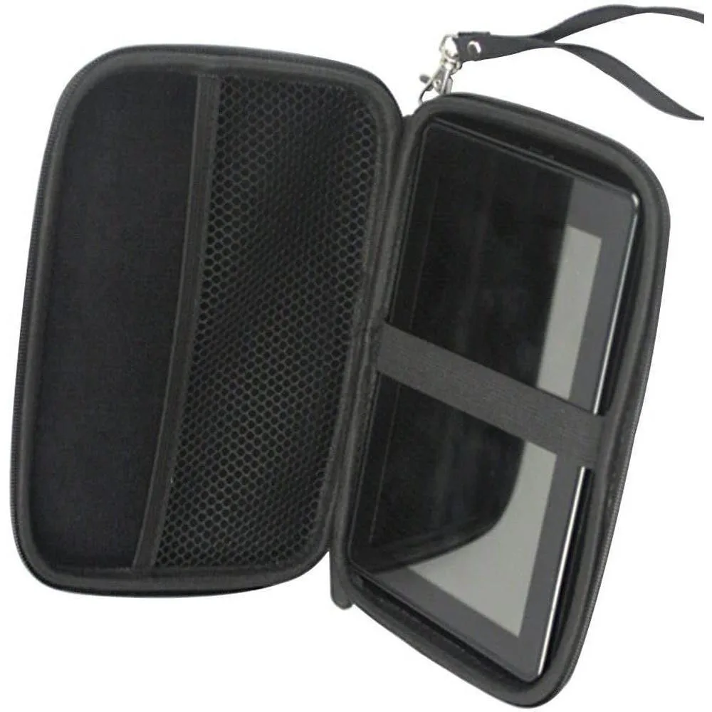 7인치 블랙 EVA PU 하드 케이스 GPS 커버 GPS 보관 가방 모든 TomTom 및 Garmin SAT NAV 7인치 GPS 장치 호환