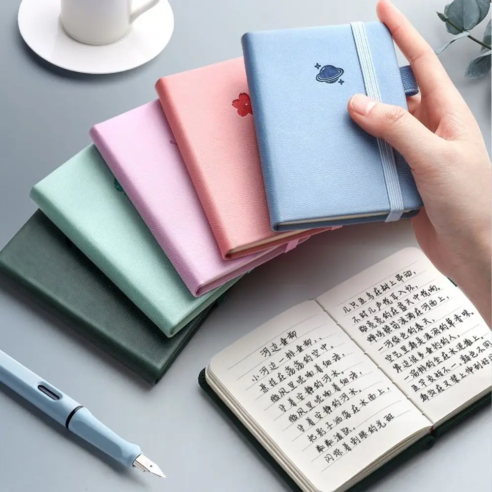 

Agenda Organizer A7 Mini Notebook Taking Notes Diary Notebook Pocket Notepad Thickening Memo Diary Planner Office Supply