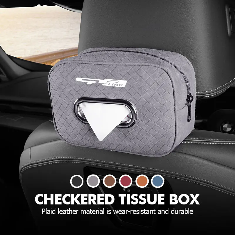 기아 K5 K2 옵티마 쏘울 스펙트라 니로 카덴자 세피아 카렌스용 차량용 티슈 박스 시트백 암레스트 걸이식 종이 보관 가방
