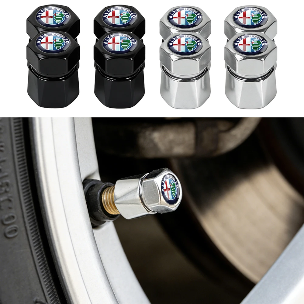 Universal Vehicle Tire Valve Dust Cover Caps - Auto, Truck, Motorcycle, and Bike Wheels
