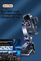 Support de téléphone pour voiture, nouveau panneau d'instruments de commande centrale, multifonctionnel, Navigation universelle, spécial fixe, Anti-s, 2025 4