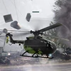 C186 BO-105 Four way Single Paddle Aileron Free Remote Control Helicopter 6-axis Gyroscope Armed Aircraft Simulation Model Toy 1
