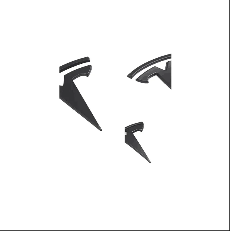 

Для модели T-esla 3, модель Y, задняя этикетка, украшение, переднее и заднее рулевое колесо из углеродного волокна, аксессуары для модификации логотипа автомобиля