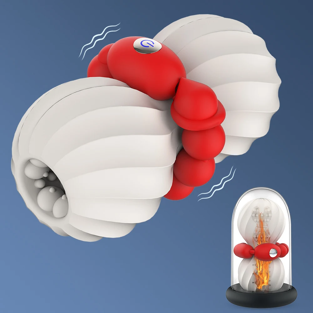 Tazza multifunzionale per aereo con vibrazione a 9 frequenze, una chiave per aggiungere perline tropicali, tazza per masturbazione maschile adu_voghion.com