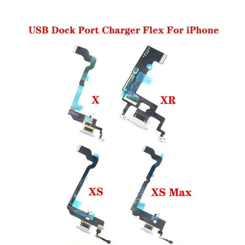 Charger Charging Port Dock USB Connector Flex Cable For iPhone X