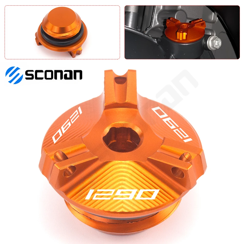 Engine Oil Filler Plug Cap Cover For KTM 790 duke 790 duke L 790 Adventure / R 1090adv 1290 Adventure Motorcycle Oil Filler Cap