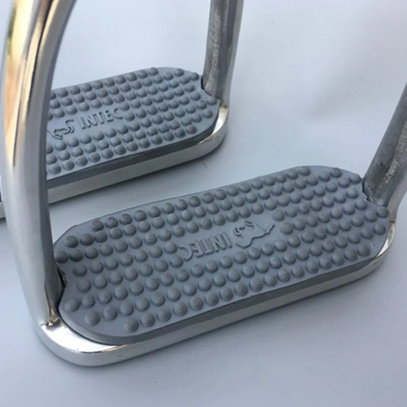 Aluminum Fillis Stirrups Light Weight Strong Safety Horse Products Stirrups Rubber Pad12cm