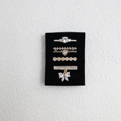 Elegant Silicone Strap Charms - Decorative Metal Band Accessories (Golden)