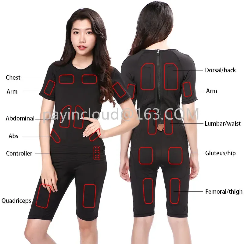 Body Sculpting Fitness Trainer Slimming Muscle Stimulator Weight Loss Machine GYM Ems Training Suit Wireless