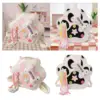 Animal Cartoon Backpack Soft Versatile Travel Portable Cat Paw Shaped School Bag Fashionable Cute Detachable Strap Student Bag 4