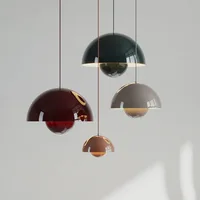 23cm Creative Chandelier Bedroom Study Restaurant Pendant Lights Decorative Lamp Multi-color Optional Modern Bud Indoor Lighting 2