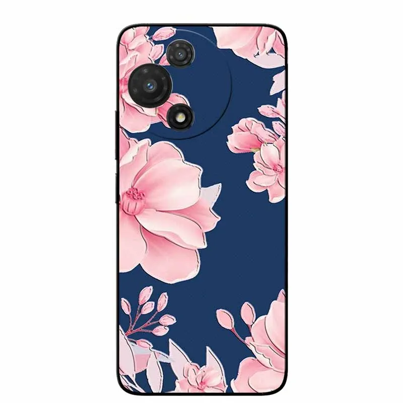 3D Cartoon Embossed Retro Silicone Case with Anime Bumper