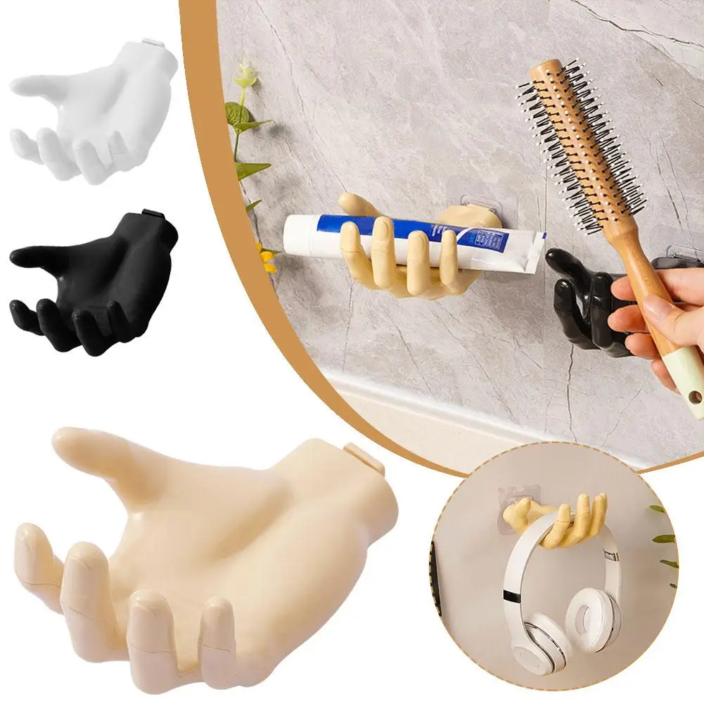 

Полимерная вешалка для хранения, настенная вешалка ручной работы для ванной комнаты, полимерный дизайн, настенная вешалка для ванной, крючок, вешалка, товары для хранения F0W4