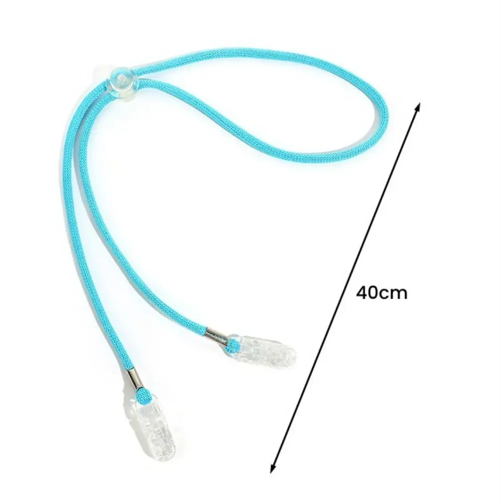 Elastic Hat Retainer Anti-lost Windproof Hat Strap Adjustable Chin Cord Removable Wind Rope Sun Lanyard 1Pc hat strap