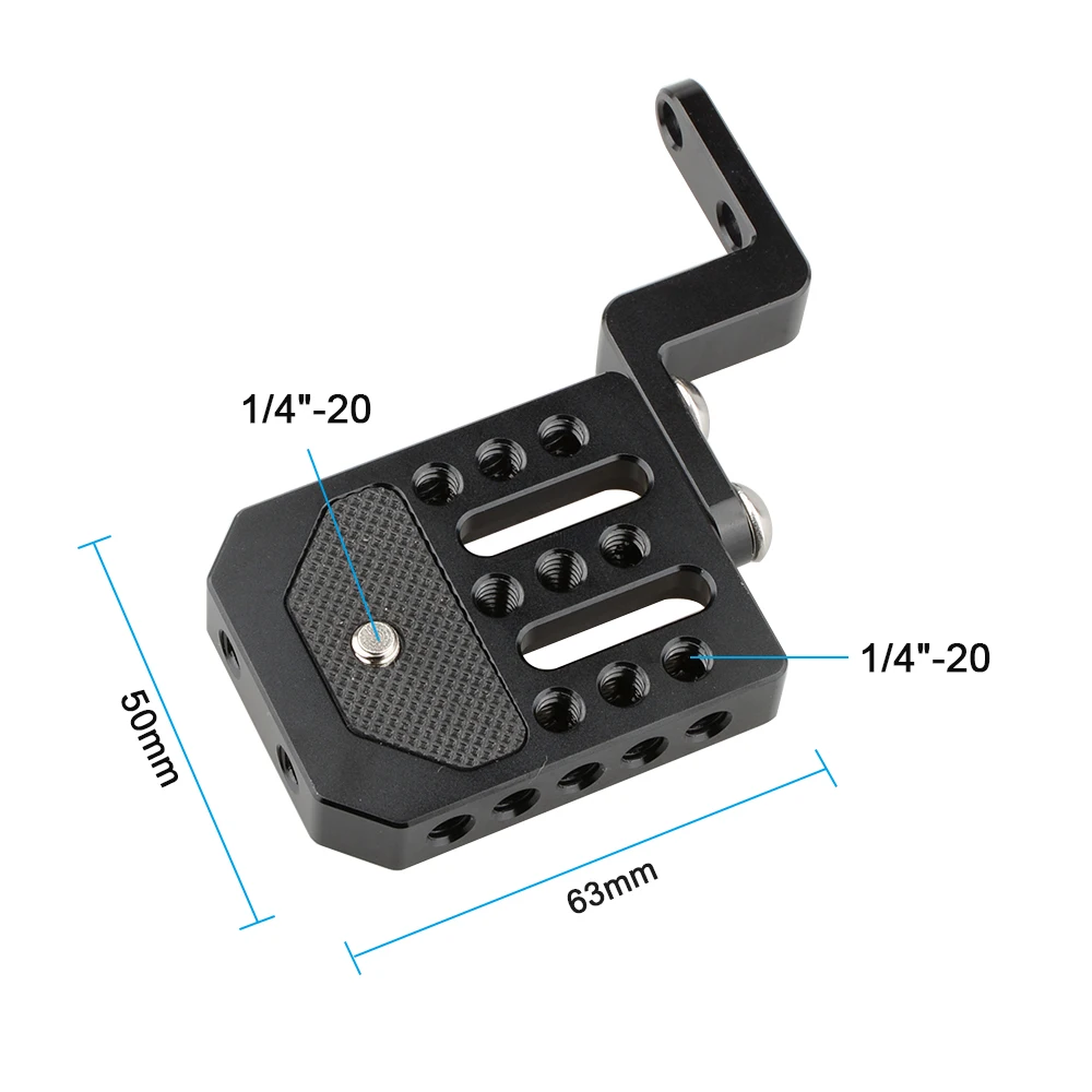 Camvaste Câmera Versátil com Placa de Queijo Parafuso de Rosca de 420 para Sistema de Transmissão sem Fio Monitor Iluminação - Image 4