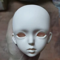 60cm Female Doll 1/3 BJD White  Skin Head Without Makeup DIY Toys for Girls 1