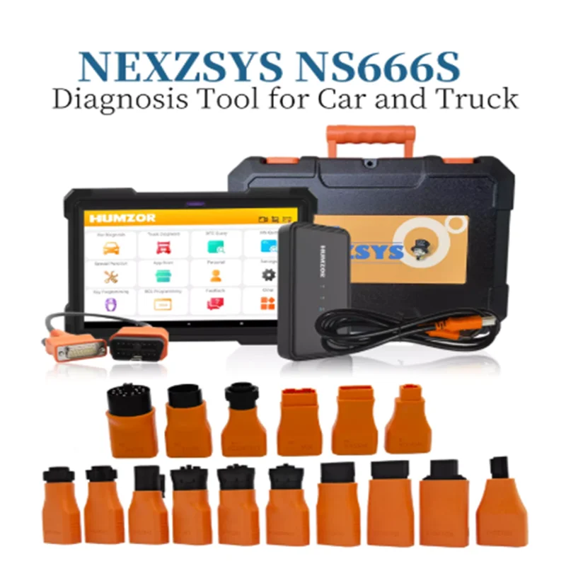 

HUMZOR Car Diagnostic Tools NS666S OBD2 Diagnostic Scanner All Systems ABS Airbag DPF Oil Reset Automotive Diagnoses Tool