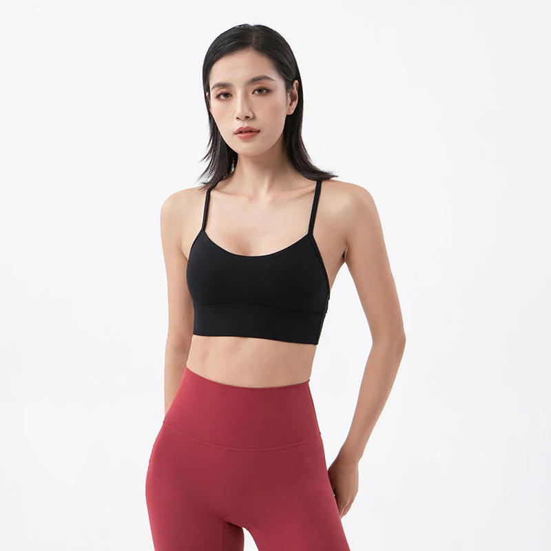 TRY TO BN Fitness Sports Set Women's Tracksuit Sexy Yoga Bra 2 Pieces Leggings Suit Workout Sportswear Gym Women Outfit Clothes