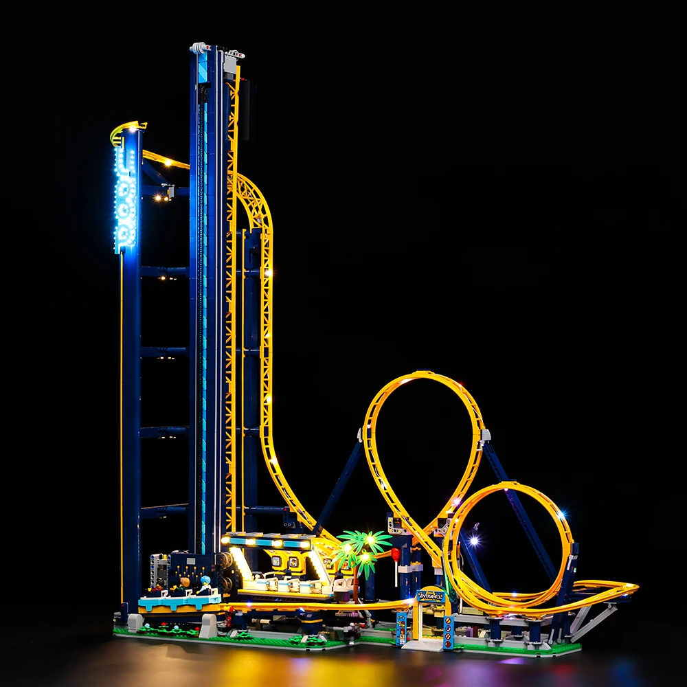 LED Light Kit Building Blocks For LEGO 10303 Roller Coaster (Only Light Kit Included)