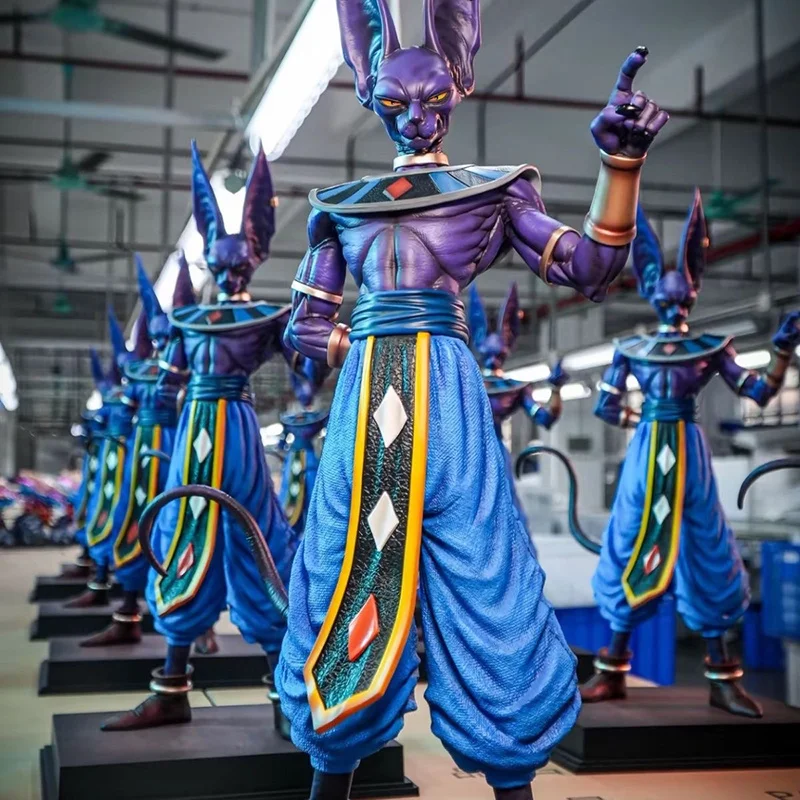 Neue Jt Statue Dragon Ball Beerus Action-figuren 53 cm Zerstörung Gottes Anime Peripherie Kunst Spielen Ornamente Geschenke