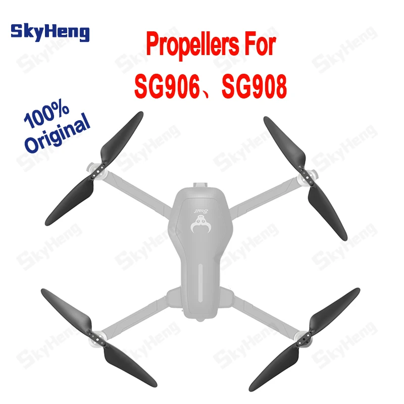 Hélices Originais para Zll Sg906 Max1 Sg906 Max2 Lâminas de Substituição Sg907 Max Sg908 Max Drone Acessórios Pcs por Conjunto - Image 2