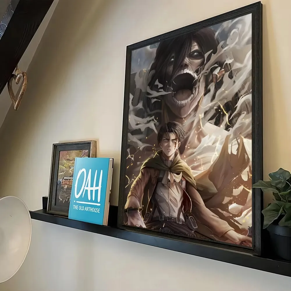 Titan-Inspired Canvas Art Print: Dynamic Wall Décor