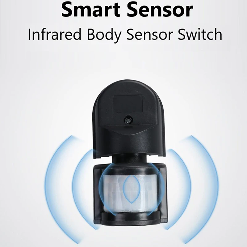 PIR Motion Sensor Switch Light Lamp Sensor Detector Infrared Movement Detector Automatic Lighting Switch Alarm Systen